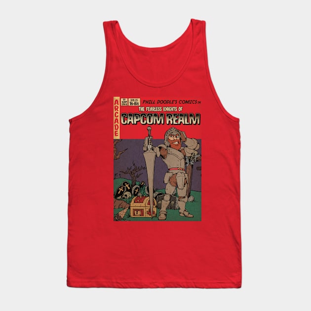 Retrorama Terror - Arthur Tank Top by lipebello